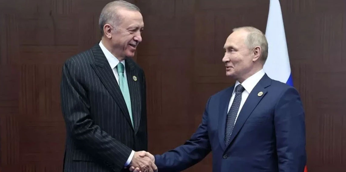 Cumhurbaşkanı Erdoğan, Rus lider Putin ile görüştü!
