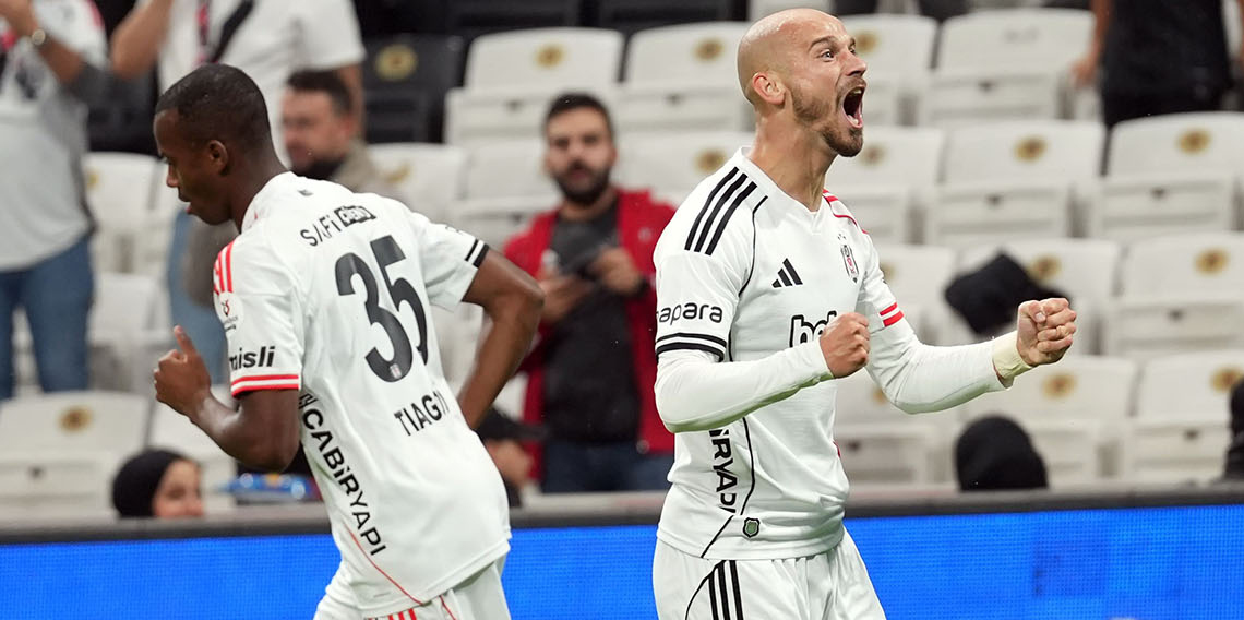 Beşiktaş’ın golleri yabancılardan geldi