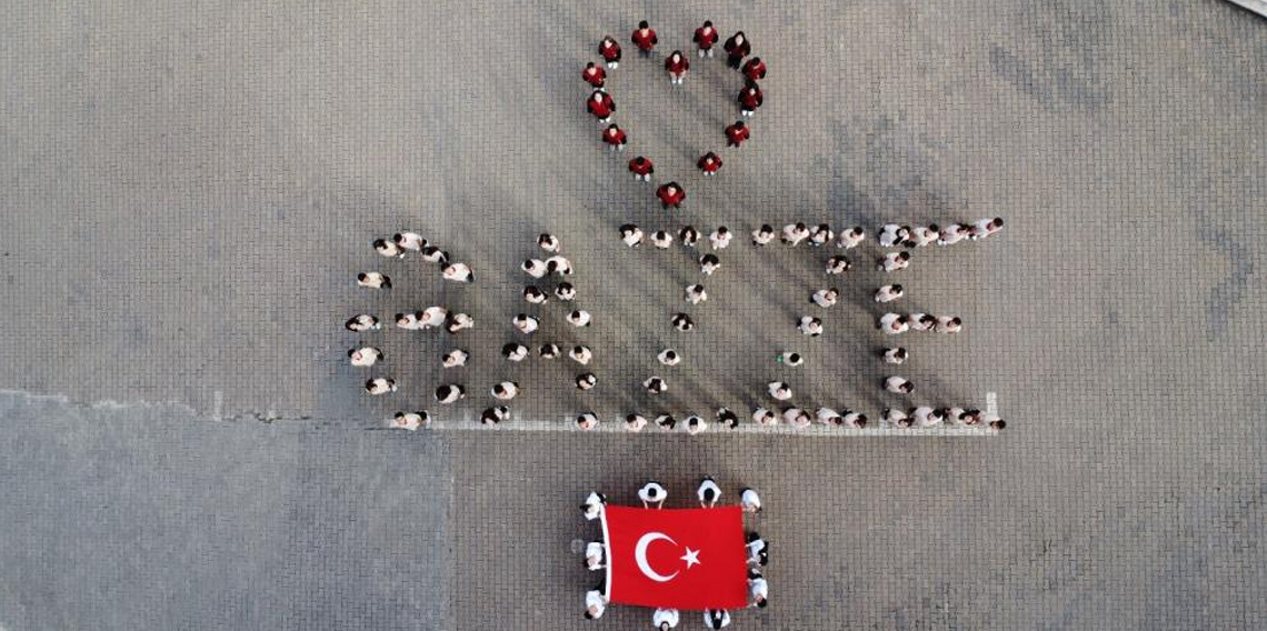Öğrencilerden Gazze'ye anlamlı destek