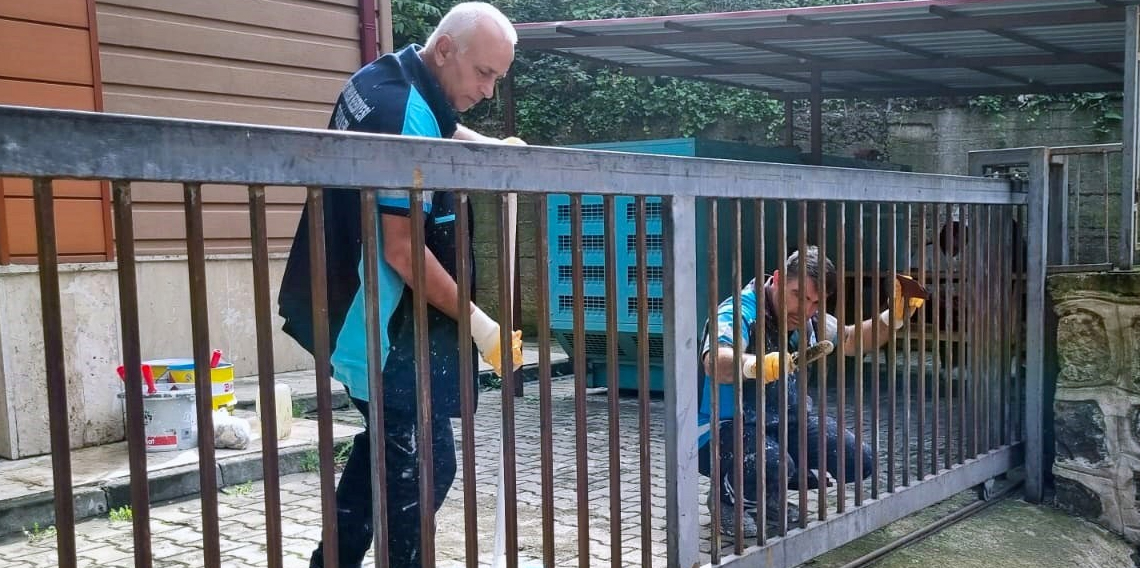 Ortahisar Belediyesi “Bordosu içimizde, mavisi bahçemizde”