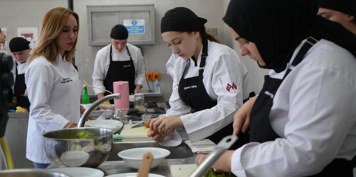 Geleceğin şefleri bu lisede yetişiyor