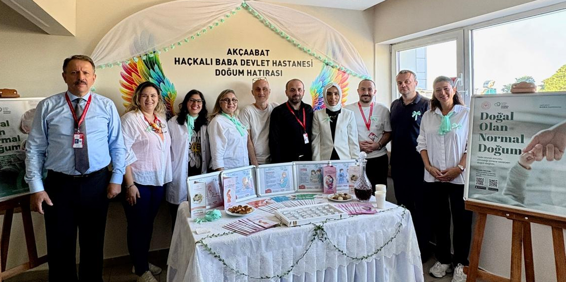 Trabzon Haçkalı Baba Devlet Hastanesinde örnek etkinlik 