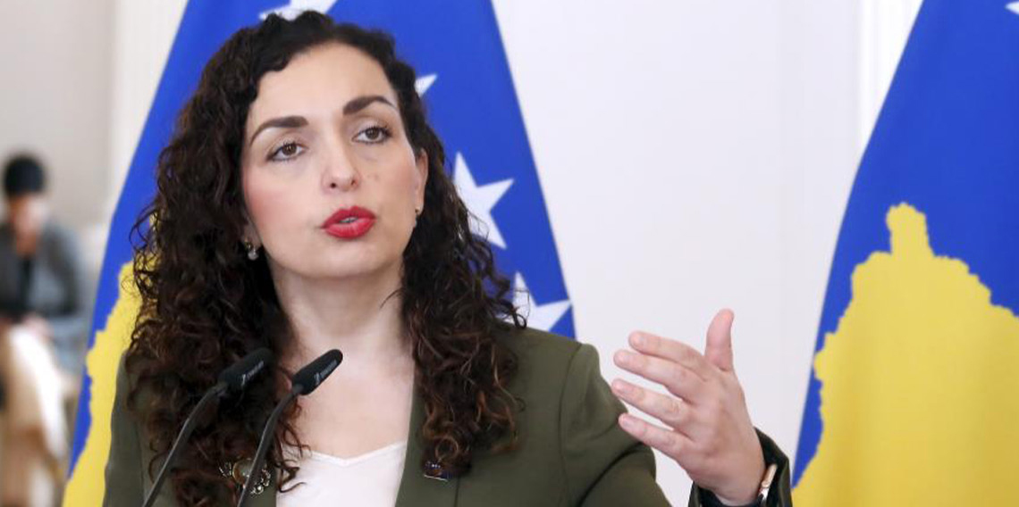 Kosova Cumhurbaşkanı Osmani’den Türkiye ve Cumhurbaşkanı Erdoğan’a teşekkür mesajı