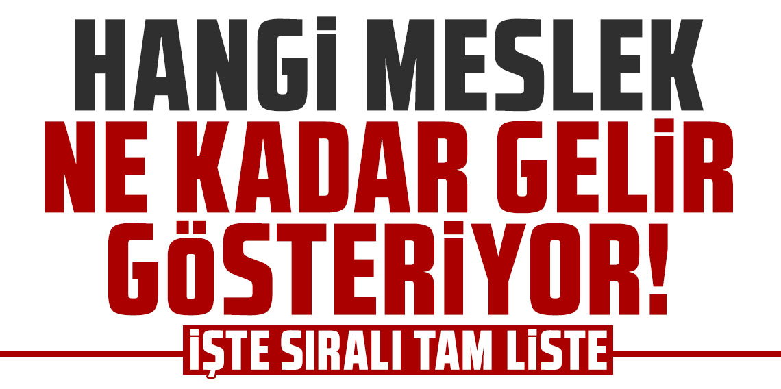Düşük gelir beyan eden meslekler mercek altında: Yıllık harç yolda