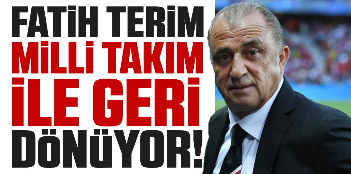 Fatih Terim, milli takıma hoca oluyor! Resmi teklif yapıldı!