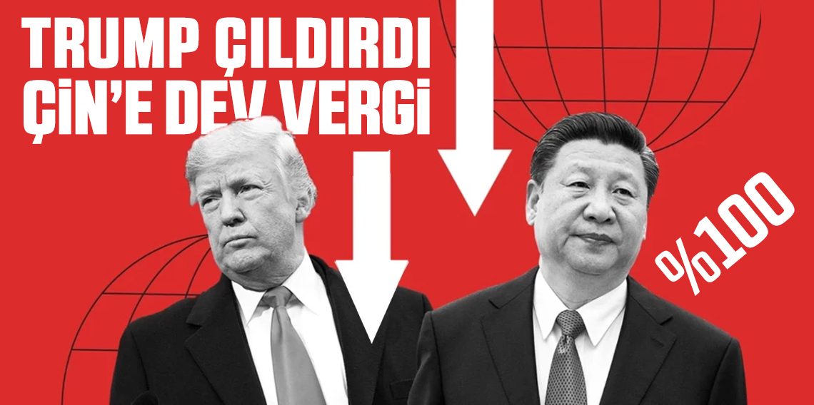 Trump’tan sert çıkış: Çin’e yüzde 100 gümrük vergisi ve yazılım kısıtlaması