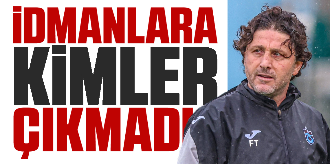Trabzonspor’da Rize Mesaisi Sürüyor! İşte İdmana Katılmayan İsimler