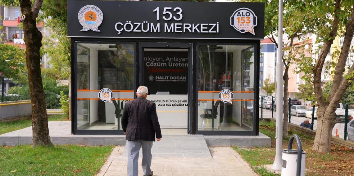 Bafra’da 153 Çözüm Merkezi açıldı