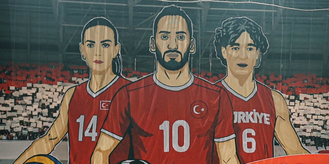 Milli takım için muhteşem koreografi!
