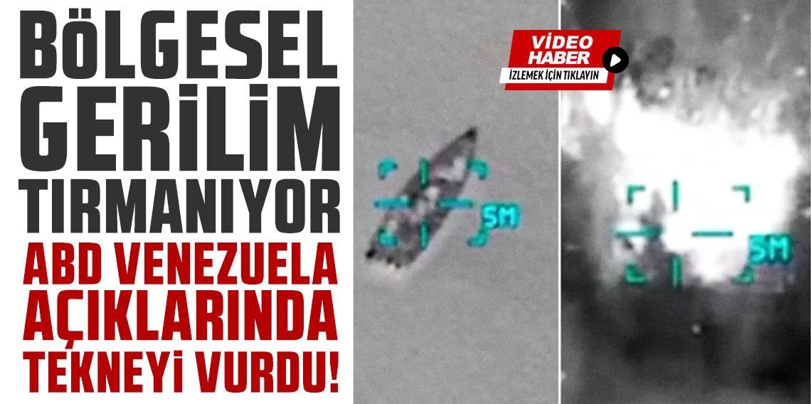 ABD Venezuela açıklarında bir tekneyi daha vurdu: 6 ölü