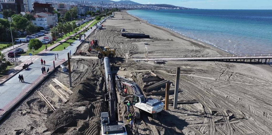 Atakum sahiline 250 milyon liralık atık su yatırımı
