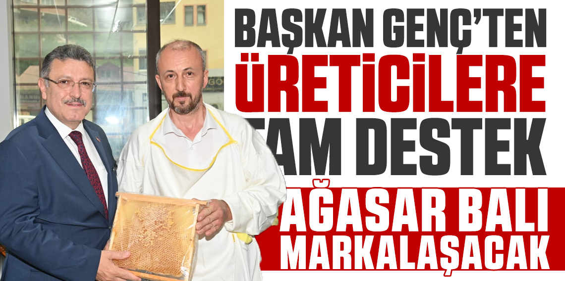 Başkan Genç'ten arıcılara tam destek