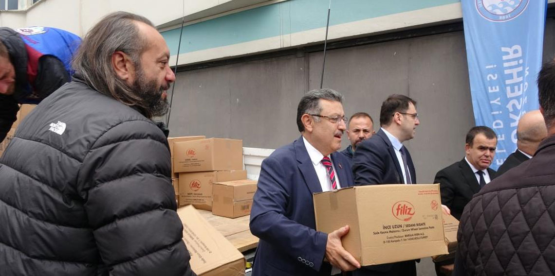 Trabzon’da Gazze’ye yardım tırları yola çıkacak