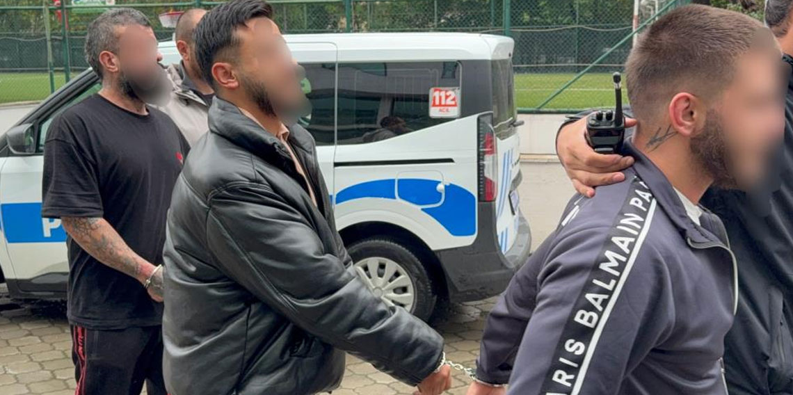 Samsun’da otomobil kurşunlayan 3 kişi yakalandı