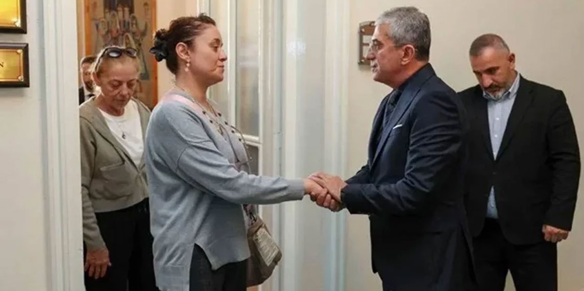 Yasemin Minguzzi Meclis'te! Siyasi partileri ziyaret etti