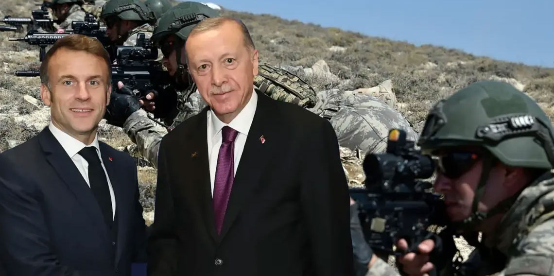 Erdoğan açıkladı! Teklif Macron'dan gelmiş: Asker verir misiniz?