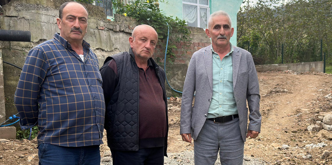Trabzon'da engelli vatandaşların yol çilesi çözüldü