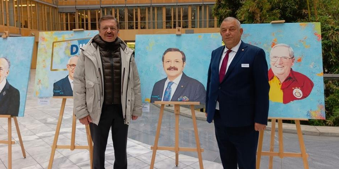 Başkan Bıyık, Türk ve Alman iş insanları yer aldı
