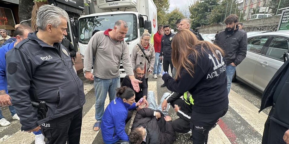 Samsun'da Lise öğrencisi kazada yaralandı