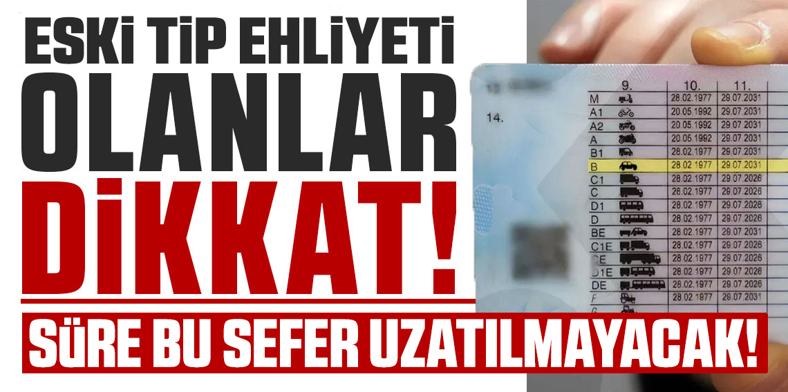Ehliyet yenilemede son 10 gün! Nüfus Müdürlüğü’ne gitmeyen binlerce lira ödeyecek