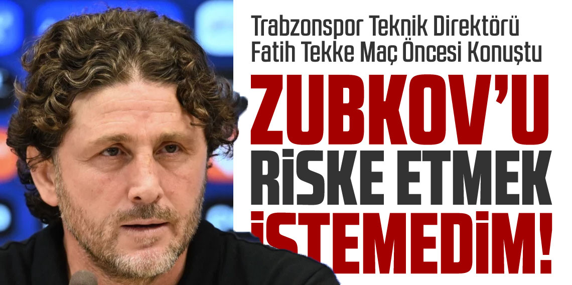 Fatih Tekke; Kazanmak İçin Geldik