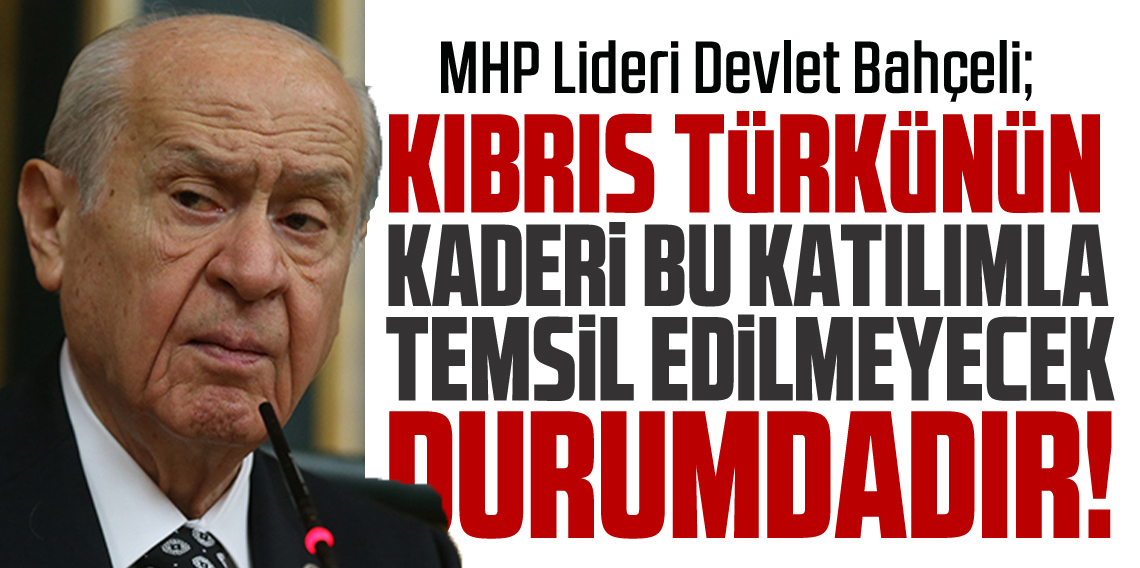 MHP Lideri Bahçeli: 