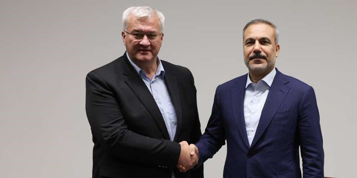 Dışişleri Bakanı Fidan, Ukraynalı mevkidaşı Sybiha ile görüştü