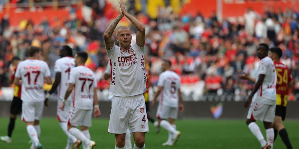 Samsunspor’un deplasman serisi sürüyor