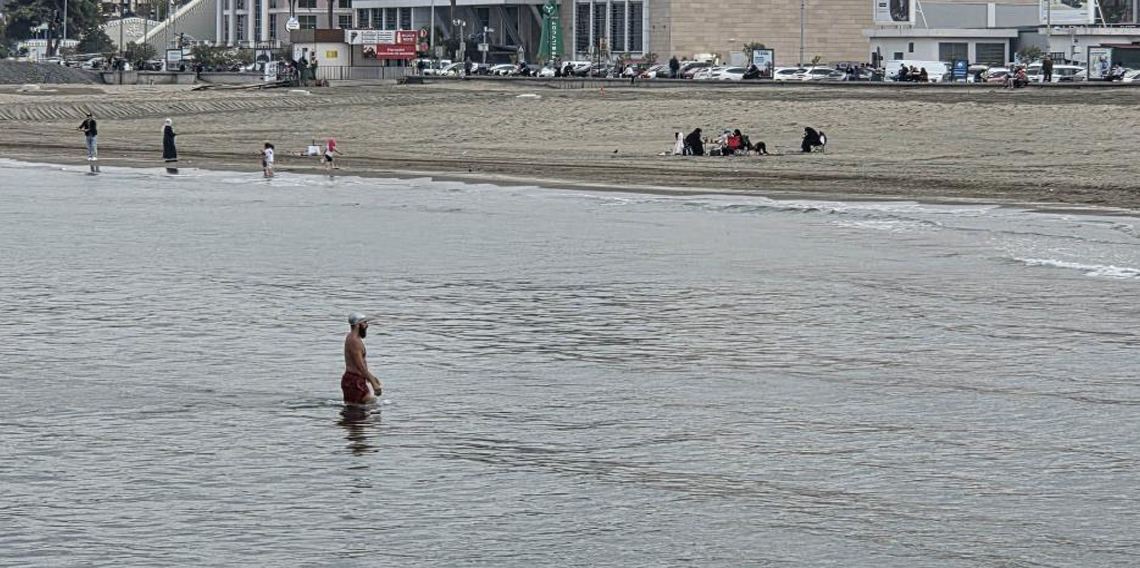 Samsun'da sonbaharda deniz keyfi