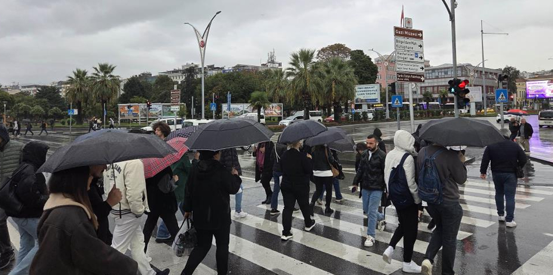 Samsun’da kuvvetli sağanak
