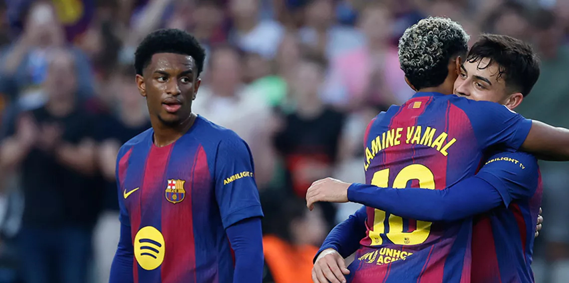 Barcelona, Olimpiyakos’a yarım düzüne attı!