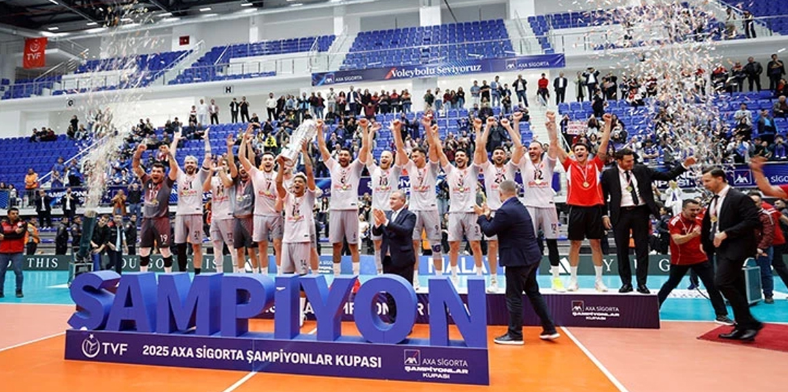 Voleybolda, Şampiyonlar Kupası Ziraat Bankkart’ın
