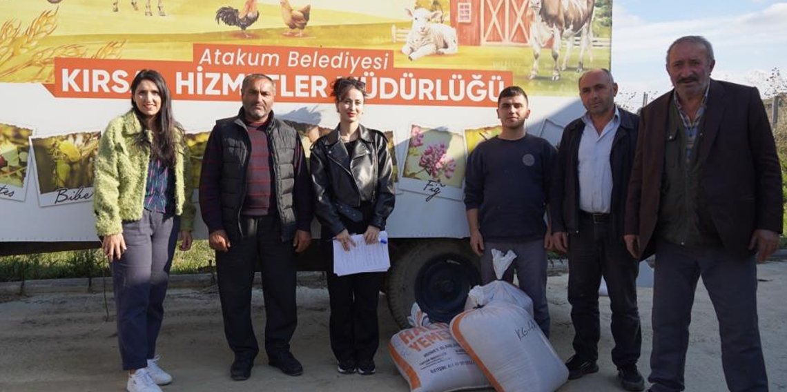 Atakumlu çiftçilere karakılçık buğdayı desteği