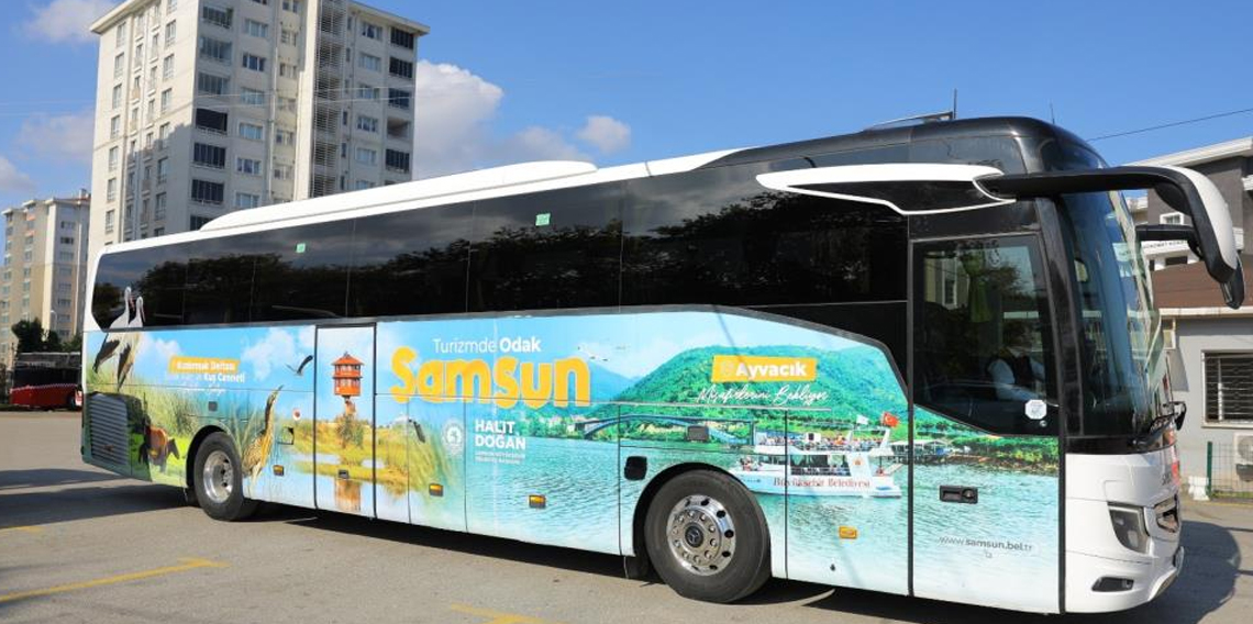 'Odak Samsun' turlarına 5 ayda 6 bin kişi katıldı