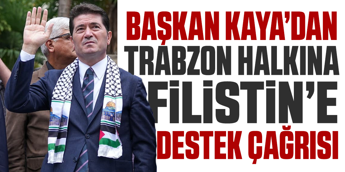 Ahmet Kaya'dan Filistin’e Destek Çağrısı