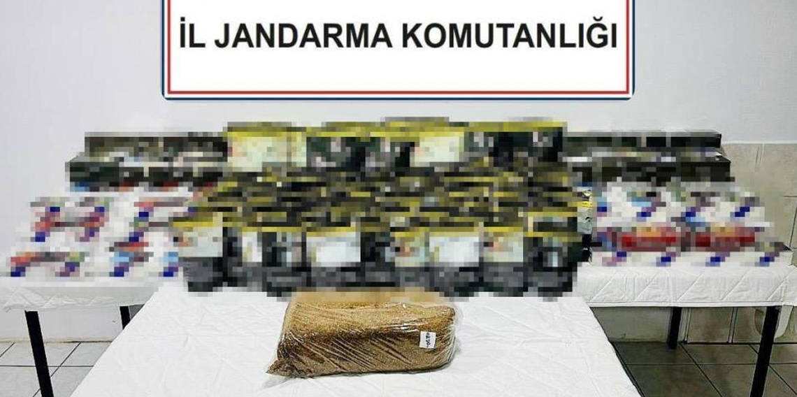 Bolu'da 35 bin kaçak makaron ele geçirildi