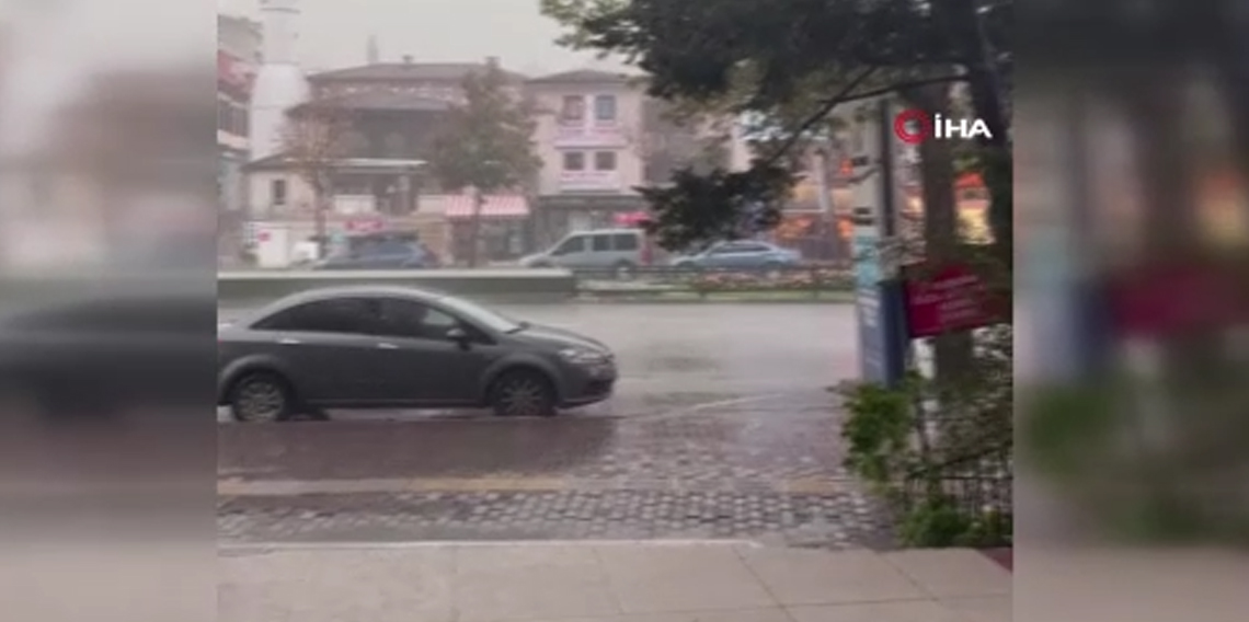 Bursa hasretle beklediği yağmura kavuştu