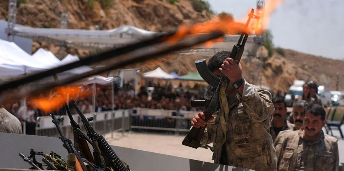PKK Türkiye sınırındaki kampları boşaltacak, mağaraları terk edecek