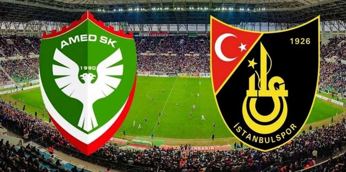 Amedspor - İstanbulspor maçı canlı izle! Yayın saati ve kanalı belli oldu