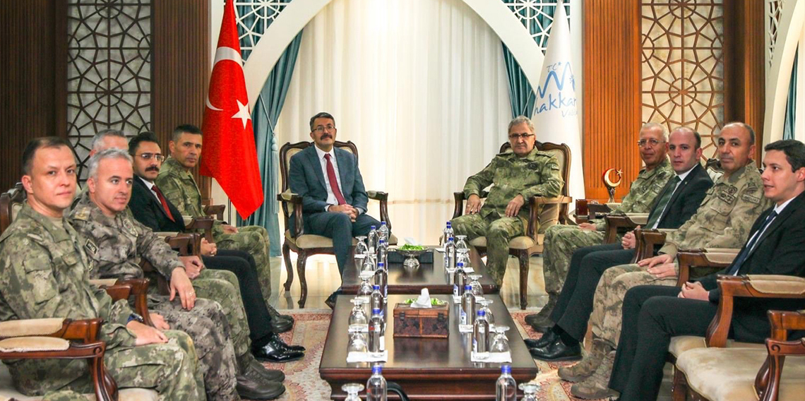 Kara Kuvvetleri Komutanı Orgeneral Metin Tokel Hakkari’de