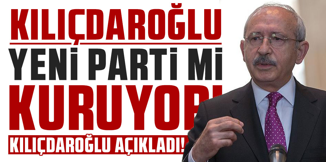 Kemal Kılıçdaroğlu’ndan yeni parti iddialarına yanıt: “Tümüyle palavra”