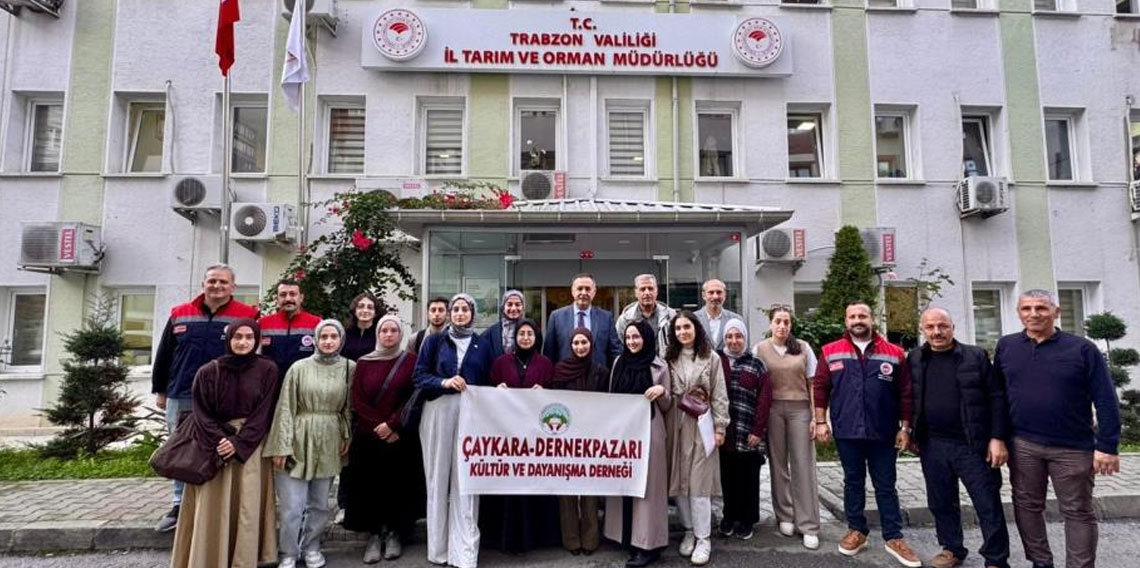 Çaykara ve Dernekpazarlılardan kokarca ile mücadeleye destek