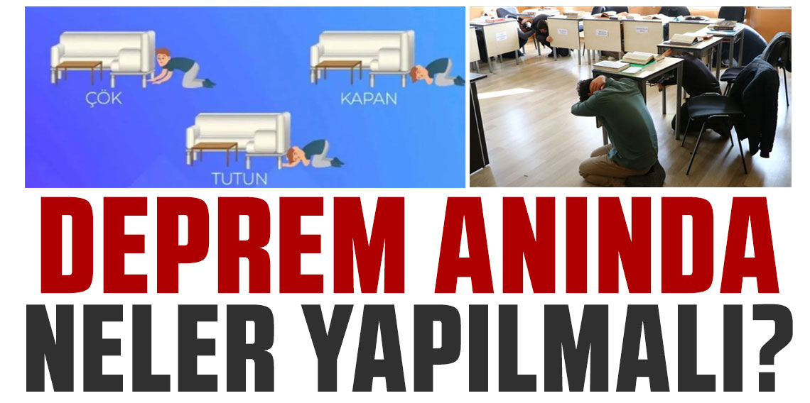 Balıkesir Sındırgı’da 6.1 büyüklüğünde deprem: İşte deprem anında yapılması gerekenler