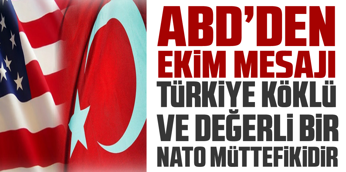 ABD'den 29 Ekim mesajı: 