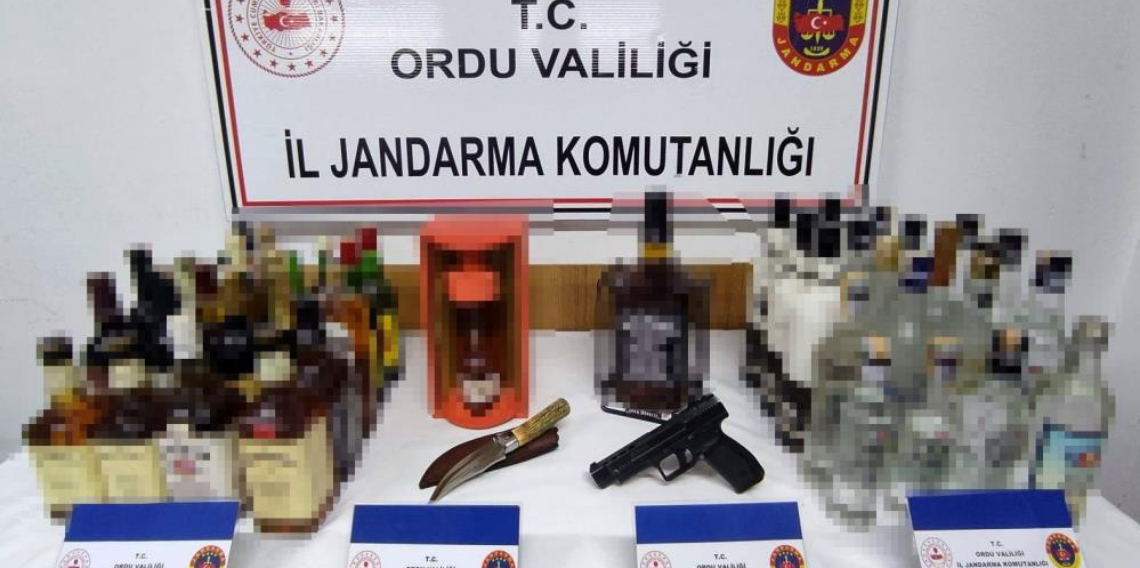 Ordu'da jandarma ekiplerinin bir haftalık faaliyetleri: 27 tutuklama