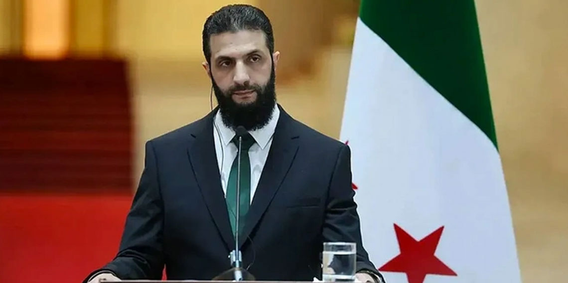 Suriye lideri Şara: Türkiye ve 3 ülke ile yeni yatırımları görüşüyoruz