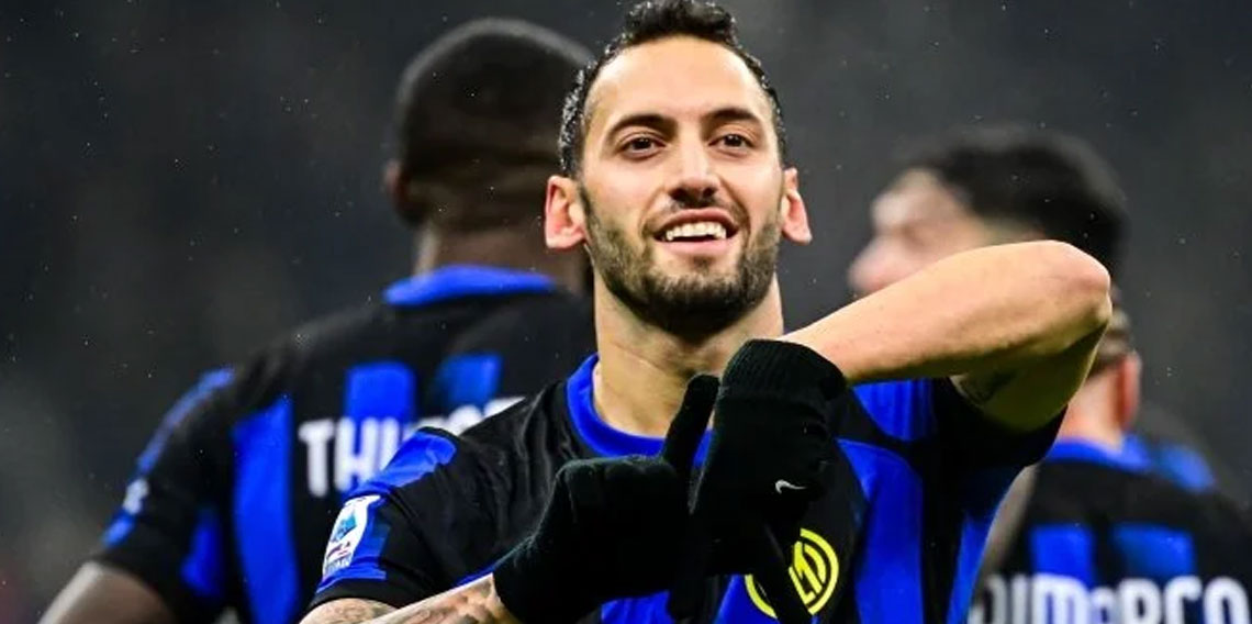 Hakan yıldızlaştı, İnter farka koştu!