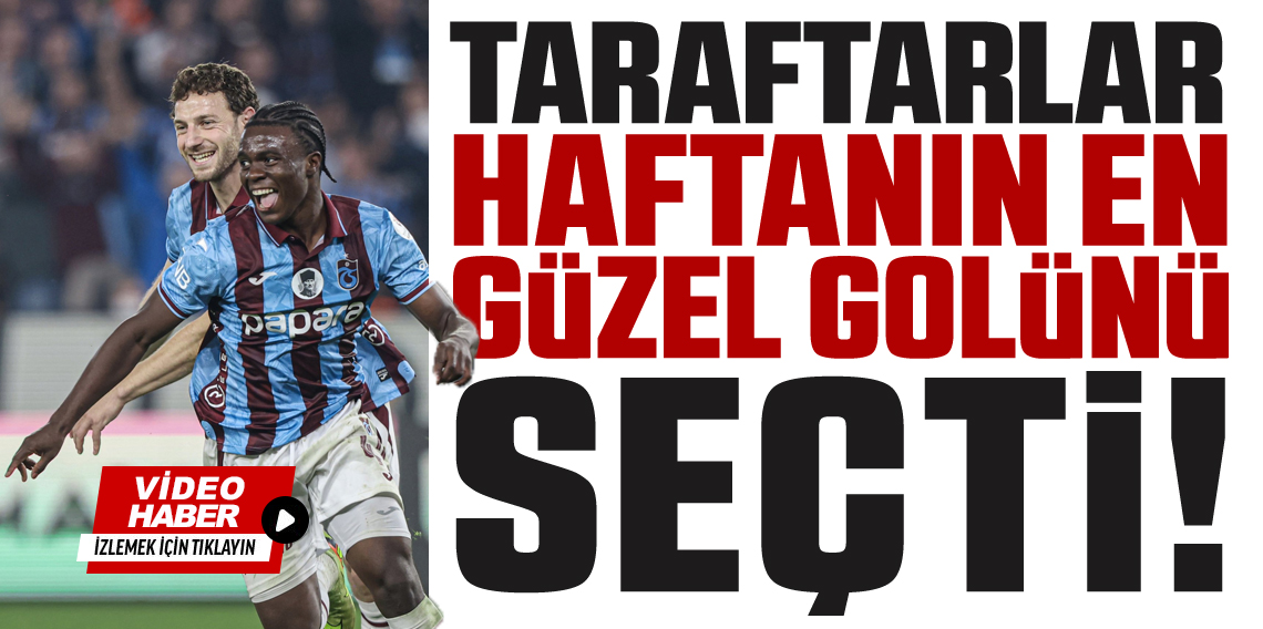 Trendyol Süper Lig'de 10. haftanın en güzel golü belli oldu!