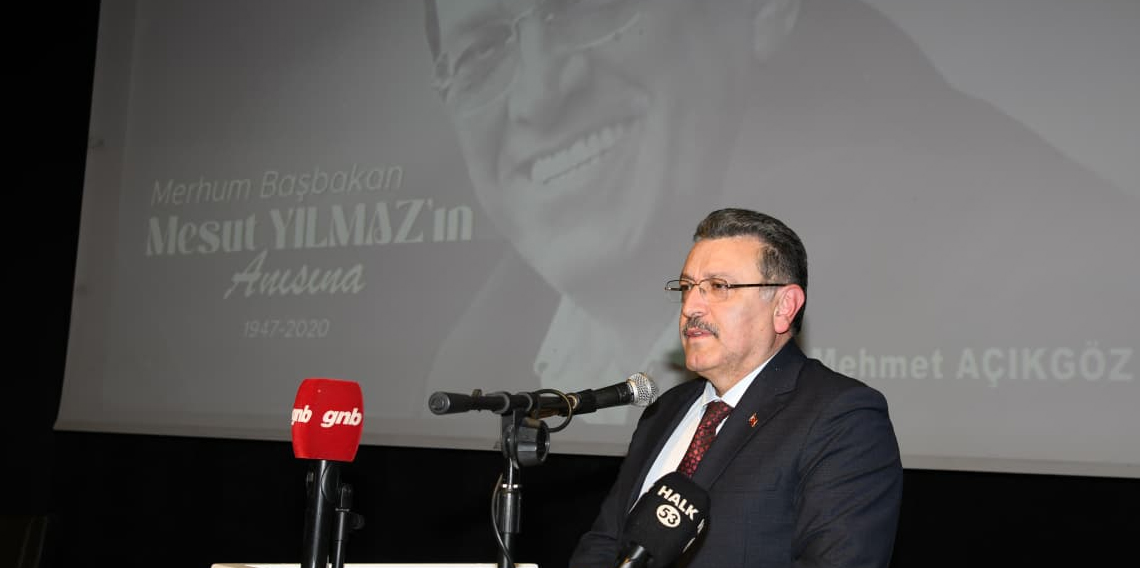 Mesut Yılmaz Trabzon'da anıldı