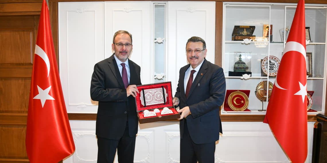 TBMM Heyetinden Başkan Genç'e ziyaret